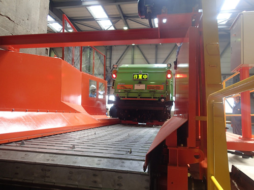 受入供給設備・ごみ搬入物検査装置イメージ